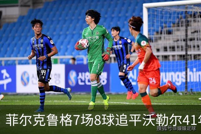 菲尔克鲁格7场8球追平沃勒尔41年纪录